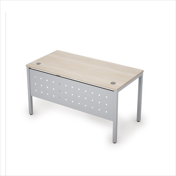 6МК.067 Стол рабочий с экраном из металла (1000*600*750) 6МК.067 - фото 266136