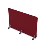 011.МП.1611 Акустическая мобильная перегородка на колесных опорах (1600*377*1100) 011.МП.1611 - фото 256396