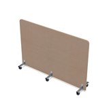 011.МП.1611 Акустическая мобильная перегородка на колесных опорах (1600*377*1100) 011.МП.1611 - фото 256400