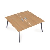 10БД.279 Стол системы Бенч, сдвоенный, на 2 рабочих места (1400*1435*750) 10БД.279 - фото 256827