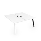 10БДК.268 Стол системы Бенч, сдвоенный, на 2 рабочих места - конечный (1200*1235*750) 10БДК.268 - фото 257173