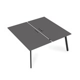 10БДК.284 Стол системы Бенч, сдвоенный, на 2 рабочих места - конечный (1600*1635*750) 10БДК.284 - фото 257340