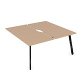 10БДКВ.268 Стол системы БЕНЧ, сдвоенный, на 2 рабочих места - конечный (1200*1235*750) 10БДКВ.268 - фото 257446