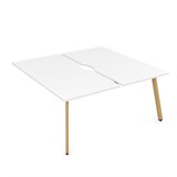 10БДКВ.268 Стол системы БЕНЧ, сдвоенный, на 2 рабочих места - конечный (1200*1235*750) 10БДКВ.268 - фото 257447