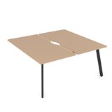 10БДКВ.274 Стол системы БЕНЧ, сдвоенный, на 2 рабочих места - конечный (1600*1435*750) 10БДКВ.274 - фото 257505