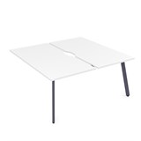 10БДКВ.279 Стол системы БЕНЧ, сдвоенный, на 2 рабочих места - конечный (1400*1435*750) 10БДКВ.279 - фото 257572