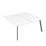 10БДКВ.285 Стол системы БЕНЧ, сдвоенный, на 2 рабочих места - конечный (1800*1635*750) 10БДКВ.285 - фото 257628