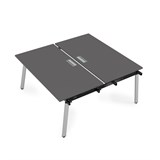 10БДН.274 Стол системы Бенч, сдвоенный, на 2 рабочих места - начальный (1600*1435*750) 10БДН.274 - фото 257779