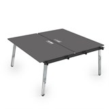 10БДН.285 Стол системы Бенч, сдвоенный, на 2 рабочих места - начальный (1800*1635*750) 10БДН.285 - фото 257887