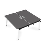 10БДН.289 Стол системы Бенч, сдвоенный, на 2 рабочих места - начальный (1400*1635*750) 10БДН.289 - фото 257936