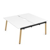 10БДНВ.269 Стол системы БЕНЧ, сдвоенный, на 2 рабочих места - начальный (1400*1235*750) 10БДНВ.269 - фото 258017