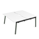 10БДНВ.269 Стол системы БЕНЧ, сдвоенный, на 2 рабочих места - начальный (1400*1235*750) 10БДНВ.269 - фото 258018