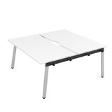 10БДНВ.269 Стол системы БЕНЧ, сдвоенный, на 2 рабочих места - начальный (1400*1235*750) 10БДНВ.269 - фото 258020