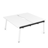 10БДНВ.274 Стол системы БЕНЧ, сдвоенный, на 2 рабочих места - начальный (1600*1435*750) 10БДНВ.274 - фото 258051