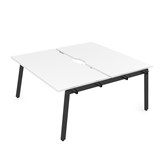 10БДНВ.279 Стол системы БЕНЧ, сдвоенный, на 2 рабочих места - начальный (1400*1435*750) 10БДНВ.279 - фото 258114