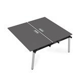 10БДС.278 Стол системы Бенч, сдвоенный, на 2 рабочих места - средний (1200*1435*750) 10БДС.278 - фото 258349