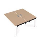 10БДС.278 Стол системы Бенч, сдвоенный, на 2 рабочих места - средний (1200*1435*750) 10БДС.278 - фото 258357