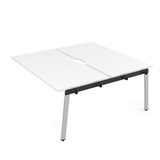 10БДСВ.264 Стол системы БЕНЧ, сдвоенный, на 2 рабочих места - средний (1600*1235*750) 10БДСВ.264 - фото 258500