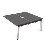 10БДСВ.268 Стол системы БЕНЧ, сдвоенный, на 2 рабочих места - средний (1200*1235*750) 10БДСВ.268 - фото 258515