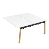 10БДСВ.268 Стол системы БЕНЧ, сдвоенный, на 2 рабочих места - средний (1200*1235*750) 10БДСВ.268 - фото 258527