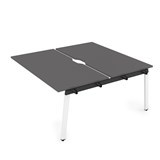 10БДСВ.269 Стол системы БЕНЧ, сдвоенный, на 2 рабочих места - средний (1400*1235*750) 10БДСВ.269 - фото 258546