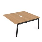 10БДСВ.278 Стол системы БЕНЧ, сдвоенный, на 2 рабочих места - средний (1200*1435*750) 10БДСВ.278 - фото 258633