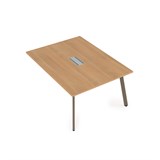 10СПК.129 Стол системы Бенч, переговорный - конечный (1400*1200*750) 10СПК.129 - фото 259094