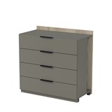 15ТЯ-С.809 Модуль тумбы с ящиками, СРЕДНИЙ (868*460*860) 15ТЯ-С.809 - фото 260219