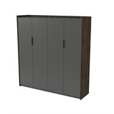 15ШДС.1807 Шкаф высокий, двусоставный (1768*460*1828) 15ШДС.1807 - фото 260266