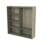 15ШДС.1808 Шкаф высокий комбинированный, двусоставный (1768*460*1828) 15ШДС.1808 - фото 260269