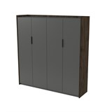 15ШДС.1808 Шкаф высокий комбинированный, двусоставный (1768*460*1828) 15ШДС.1808 - фото 260270