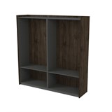 15ШДС.1809 Шкаф высокий для одежды, двусоставный (1768*460*1828) 15ШДС.1809 - фото 260275