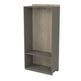 15ШО-С.189 Модуль шкафа для одежды, СРЕДНИЙ (868*460*1828) 15ШО-С.189 - фото 260305