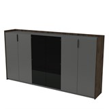 15ШТС.1405 Шкаф средний, со стеклом, трехсоставный (2636*460*1400) 15ШТС.1405 - фото 260314 15ШТС.1405 Шкаф средний, со стеклом, трехсоставный (2636*460*1400) 15ШТС.1405 - фото 260314