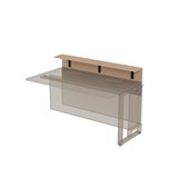 16НПК.016.2 Надставка президиум (1600*200*400) 16НПК.016.2 - фото 260395