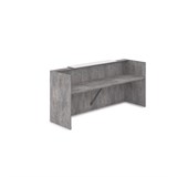 1КР-ДС.001 Комплект Ресепшн с фартуком ЛДСП (2432*762*1161) (без подсветки) 1КР-ДС.001 - фото 261504