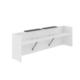 1КР-ДС.002.1 Комплект Ресепшн с фартуком ЛДСП (3632*762*1161) (с подсветкой) 1КР-ДС.002.1 - фото 261576