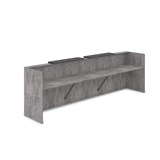 1КР-ДС.002.1 Комплект Ресепшн с фартуком ЛДСП (3632*762*1161) (с подсветкой) 1КР-ДС.002.1 - фото 261578