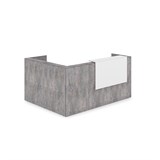 1КР-ДС.102 Комплект Ресепшн с фартуком ЛДСП (2344*1777*1161) (без подсветки) 1КР-ДС.102 - фото 261645