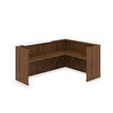 1КР-ДС.102 Комплект Ресепшн с фартуком ЛДСП (2344*1777*1161) (без подсветки) 1КР-ДС.102 - фото 261658