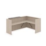 1КР-ДС.102.1 Комплект Ресепшн с фартуком ЛДСП (2344*1777*1161) (с подсветкой) 1КР-ДС.102.1 - фото 261672