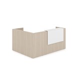 1КР-ДС.102.1 Комплект Ресепшн с фартуком ЛДСП (2344*1777*1161) (с подсветкой) 1КР-ДС.102.1 - фото 261673