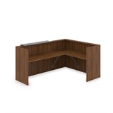 1КР-ДС.102.1 Комплект Ресепшн с фартуком ЛДСП (2344*1777*1161) (с подсветкой) 1КР-ДС.102.1 - фото 261678