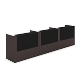 1КР-КЛ.003.1 Комплект Ресепшн с фартуком HPL (4264*750*1149) (с подсветкой) 1КР-КЛ.003.1 - фото 261940