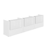 1КР-КЛ.003.1 Комплект Ресепшн с фартуком HPL (4264*750*1149) (с подсветкой) 1КР-КЛ.003.1 - фото 261942