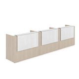 1КР-КЛ.003.1 Комплект Ресепшн с фартуком HPL (4264*750*1149) (с подсветкой) 1КР-КЛ.003.1 - фото 261948