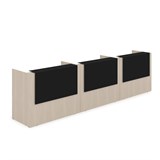 1КР-КЛ.003.1 Комплект Ресепшн с фартуком HPL (4264*750*1149) (с подсветкой) 1КР-КЛ.003.1 - фото 261952