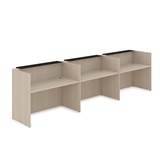 1КР-КЛ.003.1 Комплект Ресепшн с фартуком HPL (4264*750*1149) (с подсветкой) 1КР-КЛ.003.1 - фото 261953