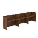 1КР-КЛ.003.1 Комплект Ресепшн с фартуком HPL (4264*750*1149) (с подсветкой) 1КР-КЛ.003.1 - фото 261957