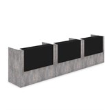 1КР-КЛ.003.1 Комплект Ресепшн с фартуком HPL (4264*750*1149) (с подсветкой) 1КР-КЛ.003.1 - фото 261964